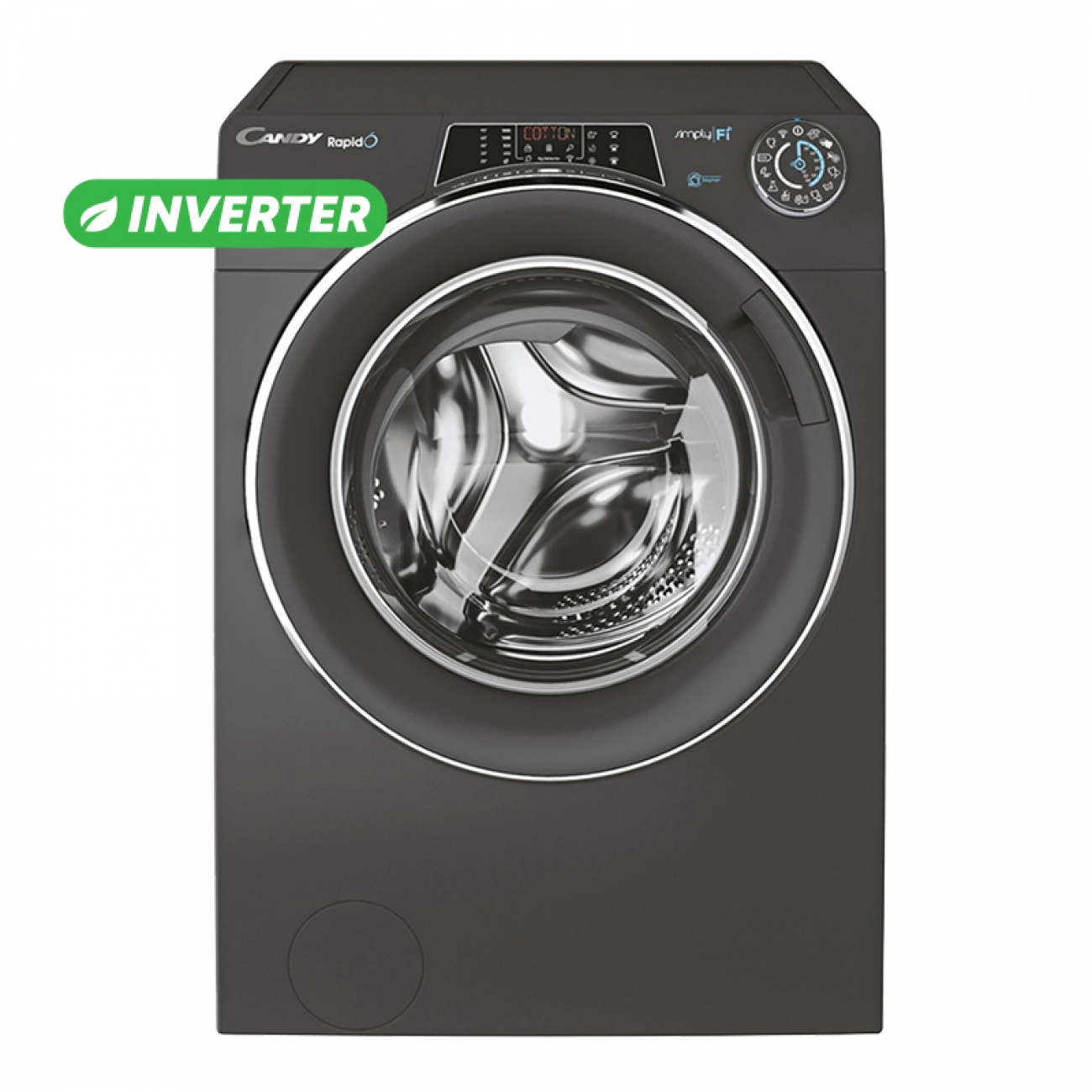 Imagen Lavarropas Inverter Candy Ro151056dwhcr-1 10k 1500 Rpm