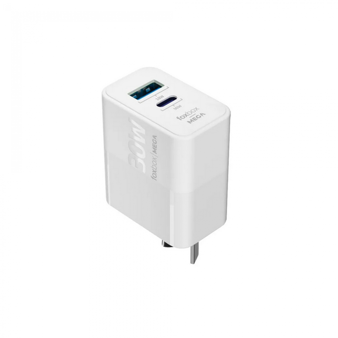 Imagen Cargador Tipo C Foxbox 7995 30 W Blanco