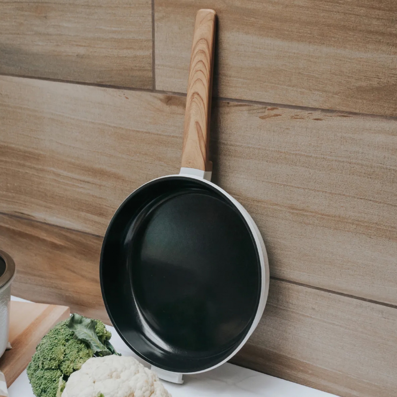 Imagen Bateria De Cocina Ucci 4 Piezas Aluminio White