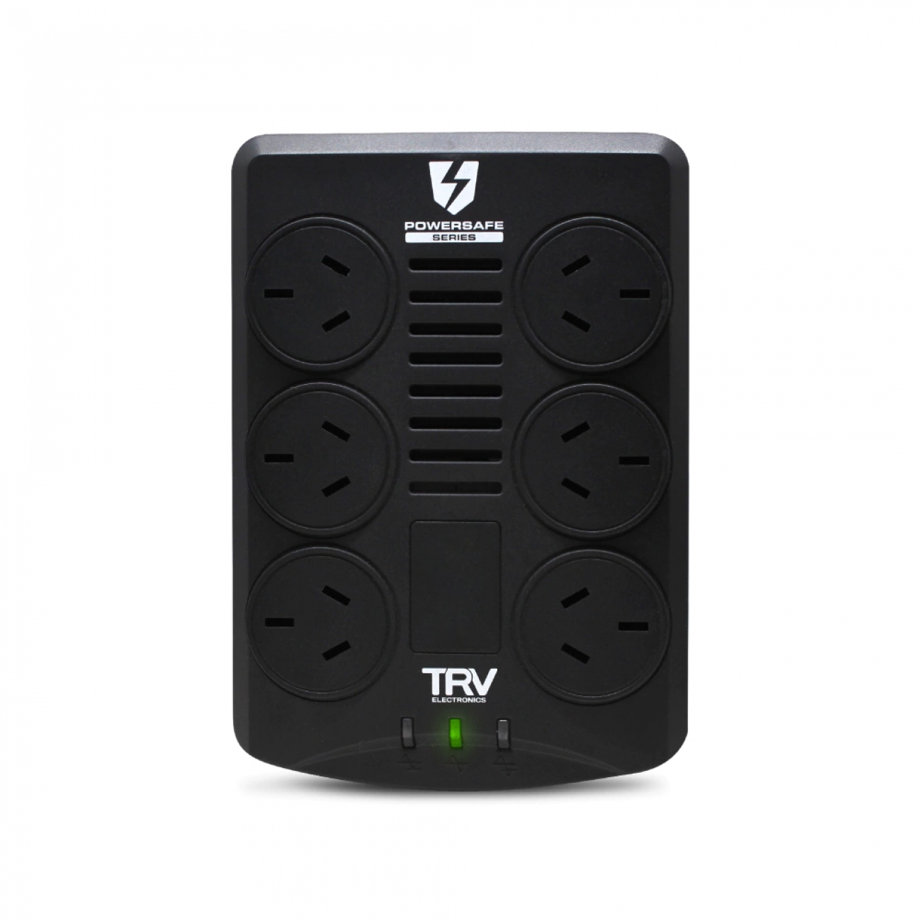 Imagen Estabilizador De Tension Trv Powesafe F 6 Tomas