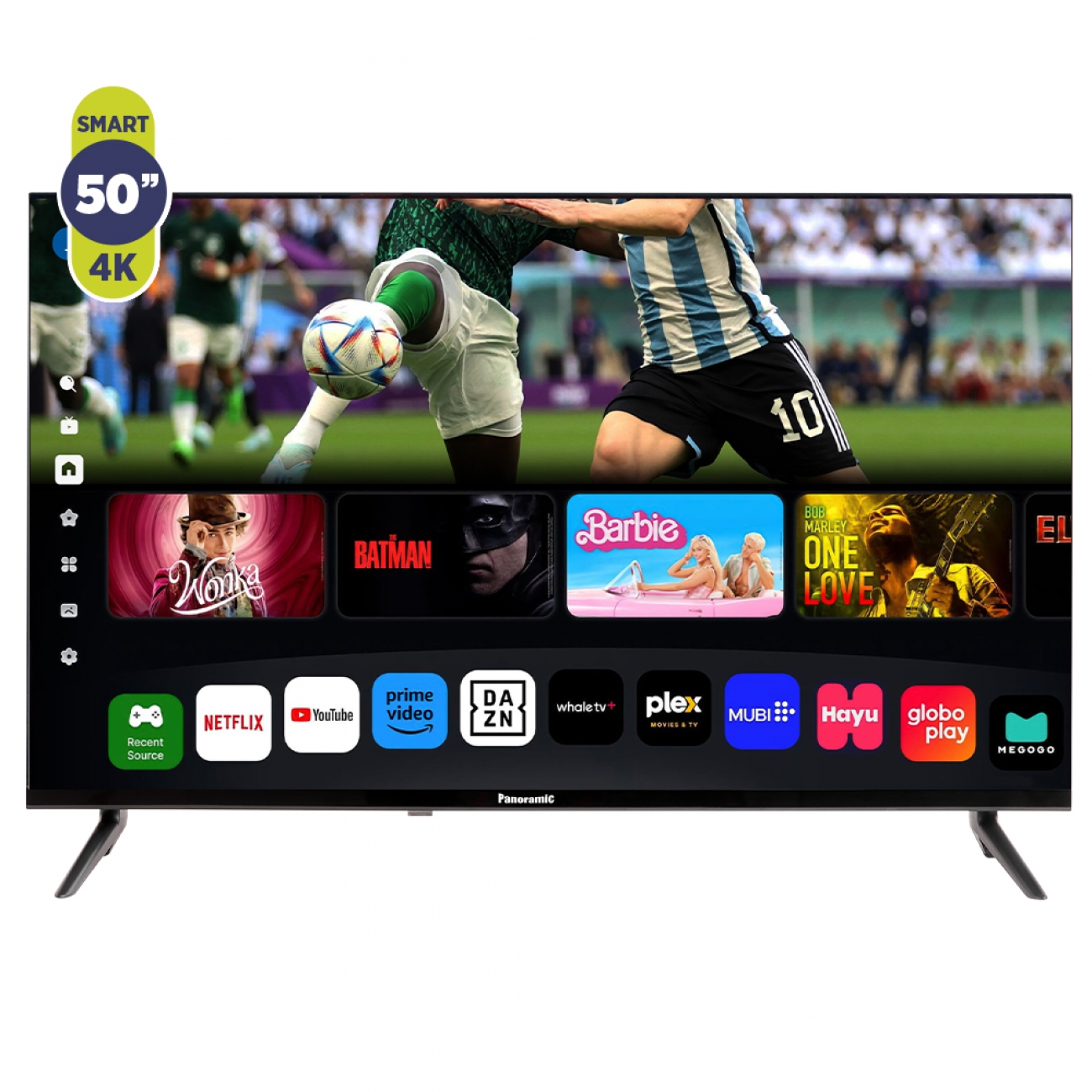 Imagen Smart Tv Led Qled 50" Panoramic Pan-50st005-2qw Whale Os