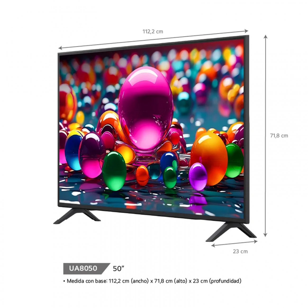 Imagen Smart Tv Led 50" Uhd 4k Lg 50ua8050psa Web Os Hdmi Usb