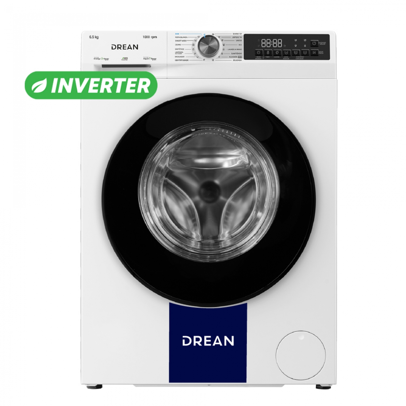 Imagen Lavarropas Drean Lfdr0610isb0 6.5k 1000 Rpm Inverter