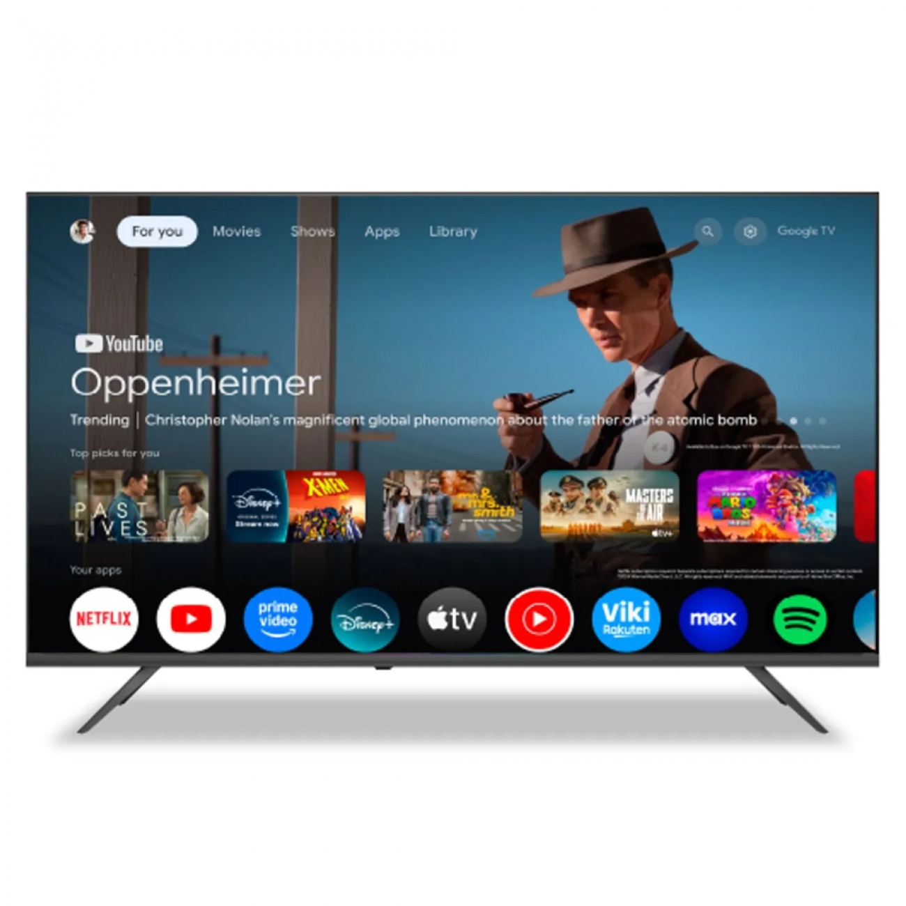 Imagen Smart Tv Led Uhd 50" Bgh B5026us7g Google Tv