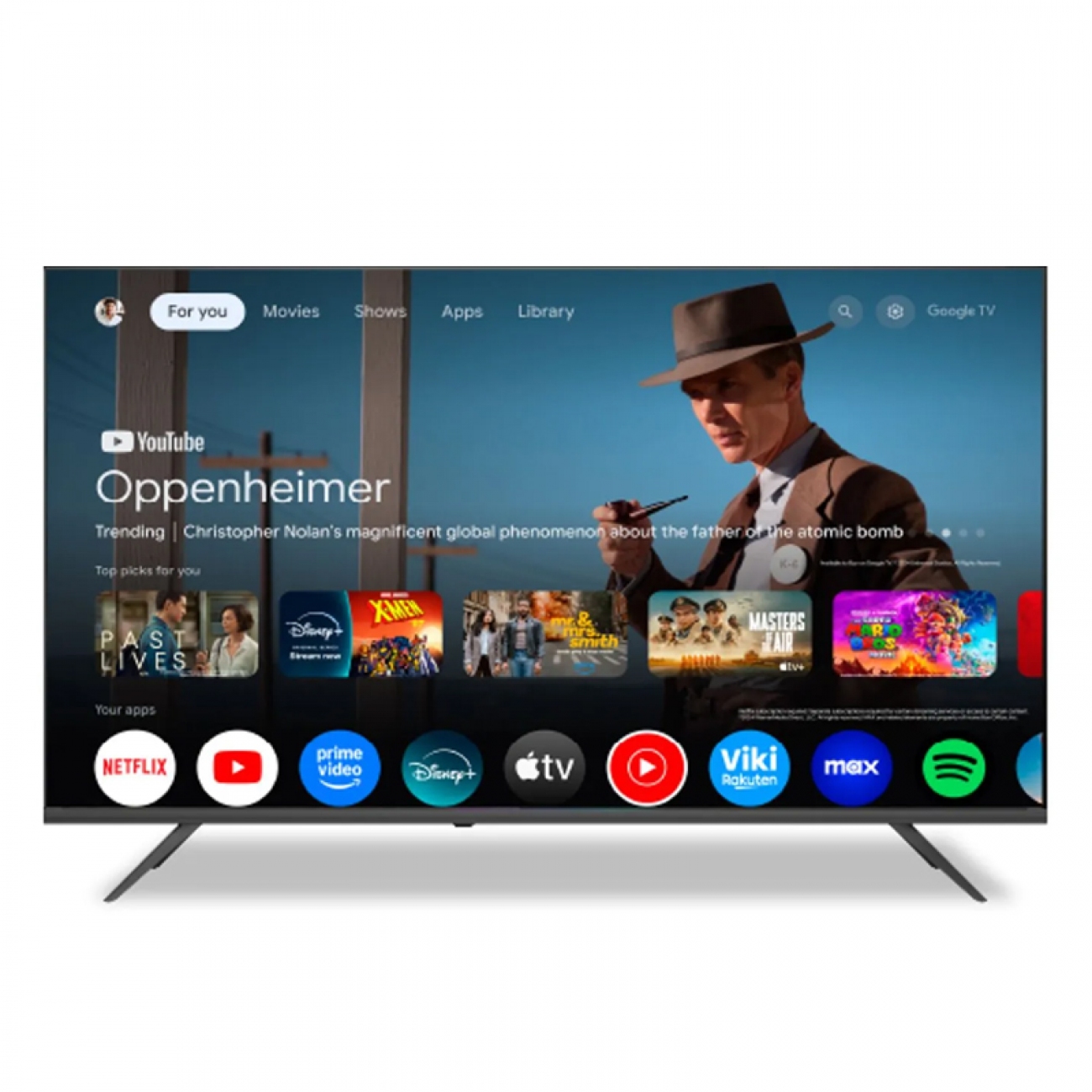 Imagen Smart Tv Led Uhd 58" Philips 58pud7310/77 Google Tv