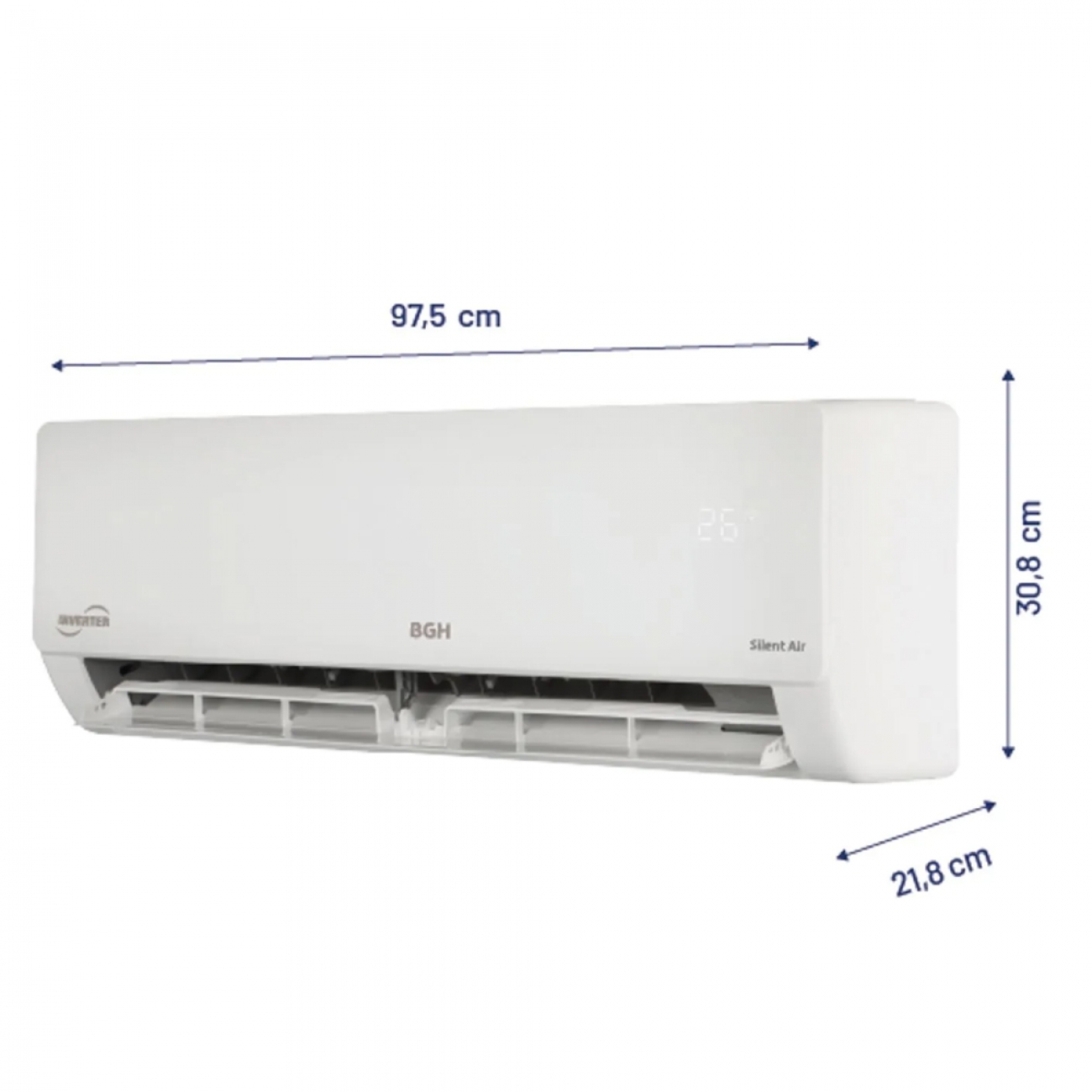 Imagen Aire Acondicionado Split Bgh Bsi55wcnx 5500w F/c Inverter