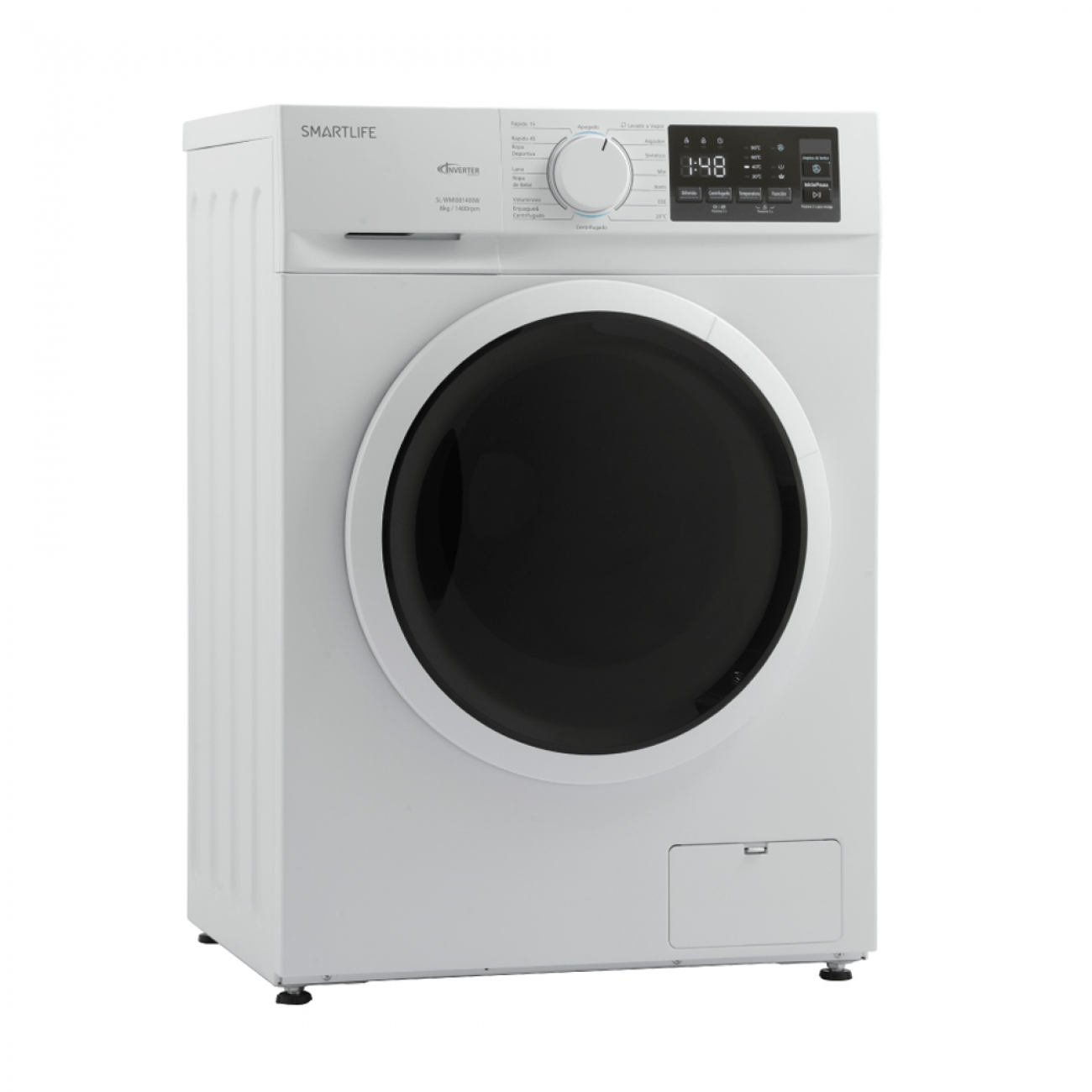 Imagen Lavarropas Auto Smartlife Sl-wmi081400w 8k 1400rpm Inverter