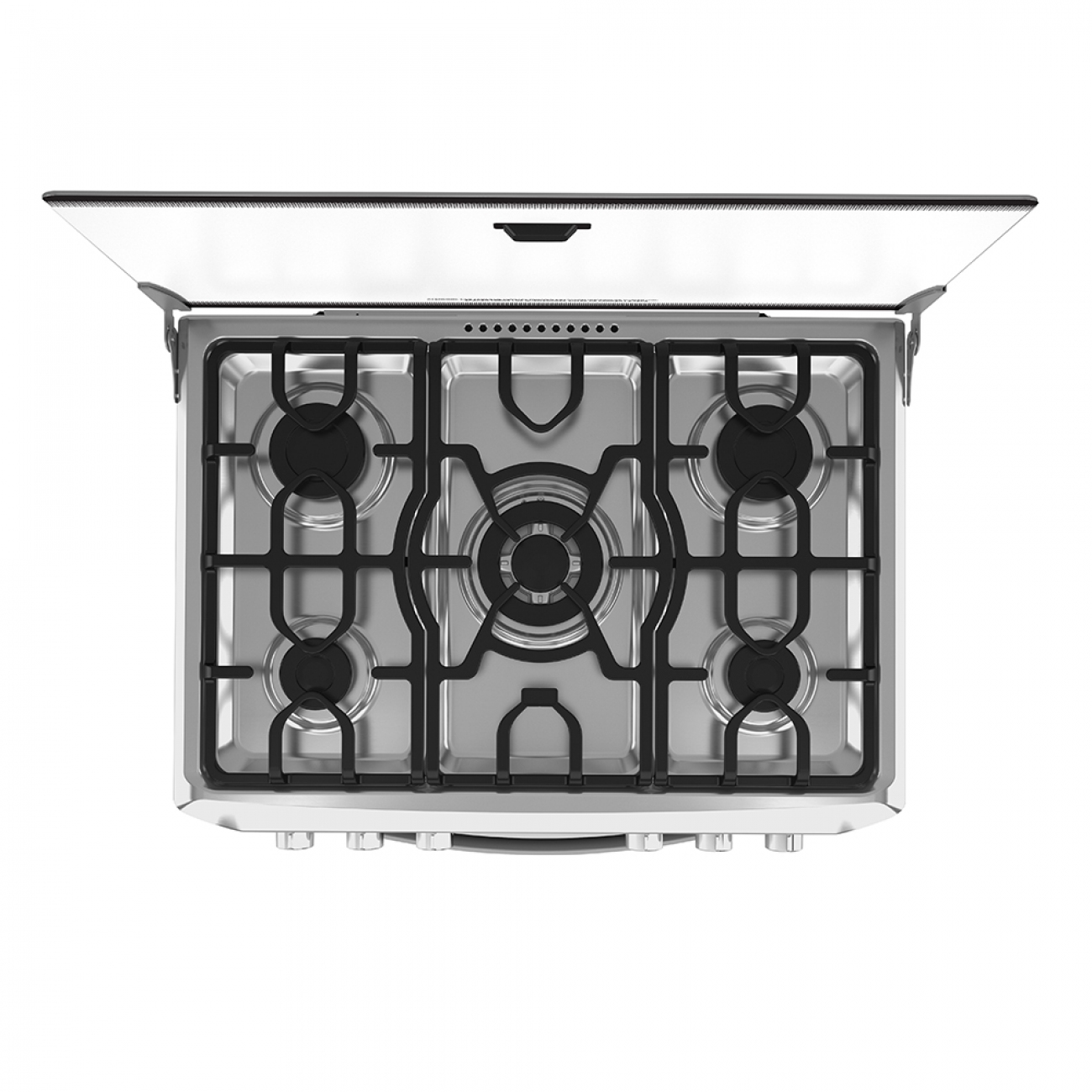 Imagen Cocina A Gas Drean Cd7609ei 5 Hornallas Multigas Inox