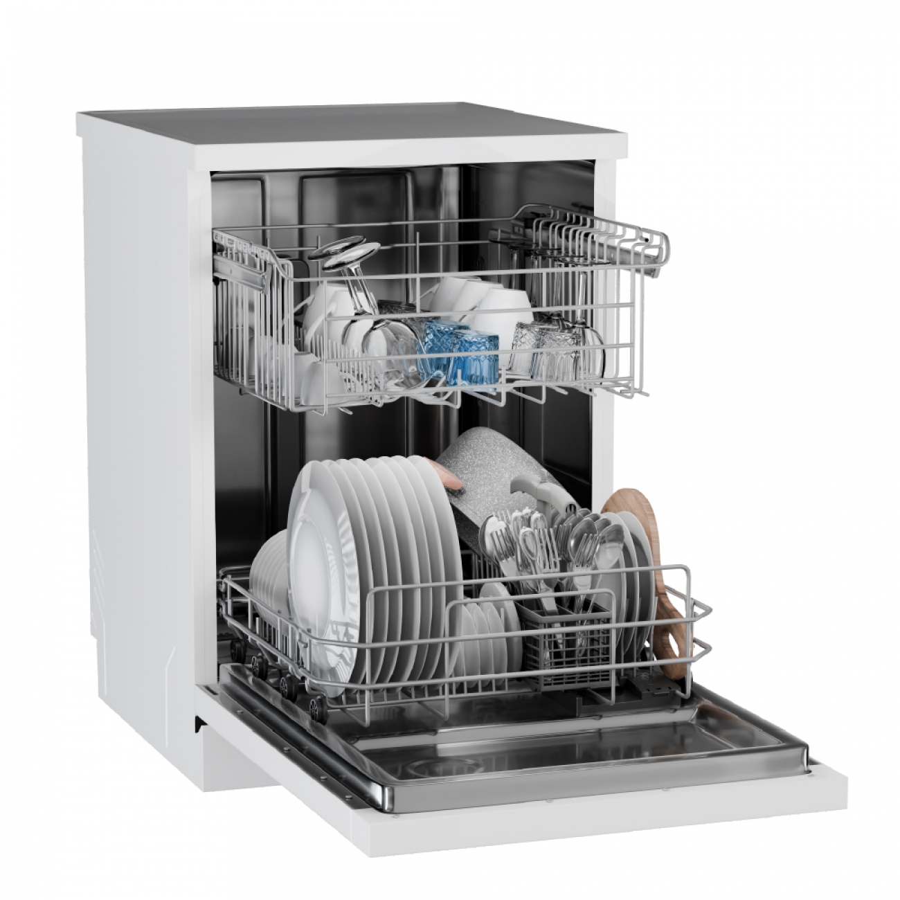 Imagen Lavavajillas Drean Lvdr1306cb0 13 Cubiertos Dig Blanco