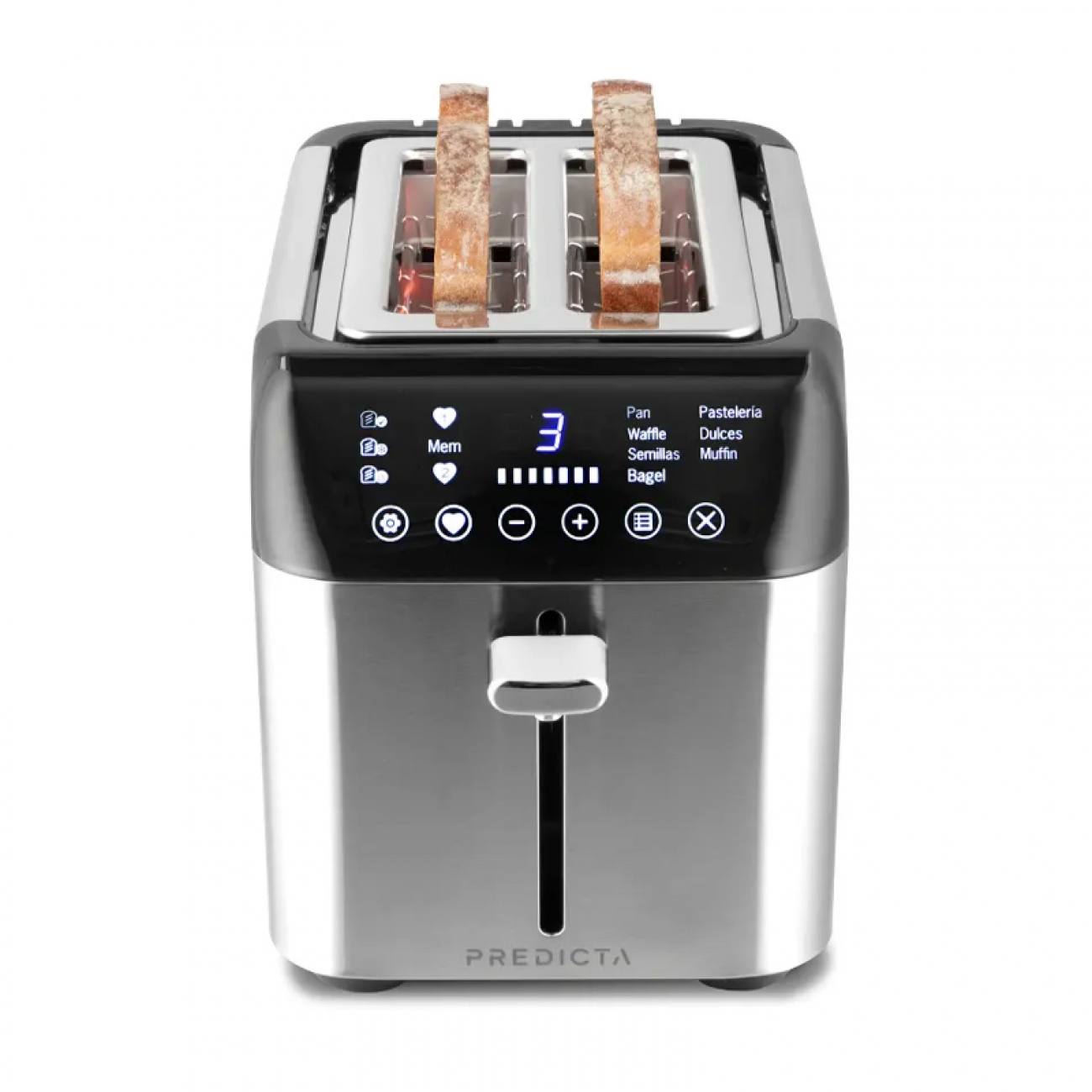 Imagen Tostadora Philco To071ip 925w 2 Rebanadas Inoxidable