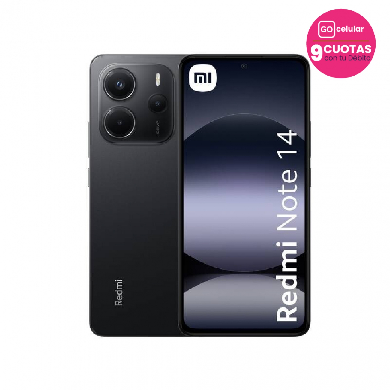 Imagen Celular Xiaomi REDMI NOTE 14 6GB 128GB 6&period;67" Negro