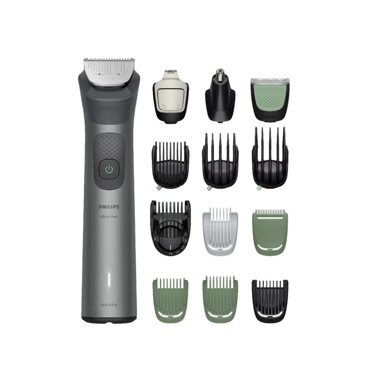 Imagen Cortabarba Multigroom Philips Mg7935/15 Inhalambrica 15 En 1