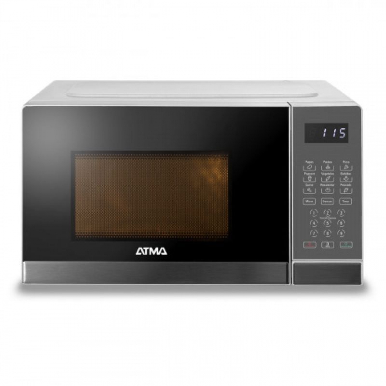 Imagen Microondas Atma Watds20ucn 20lts 700w Digital Silver