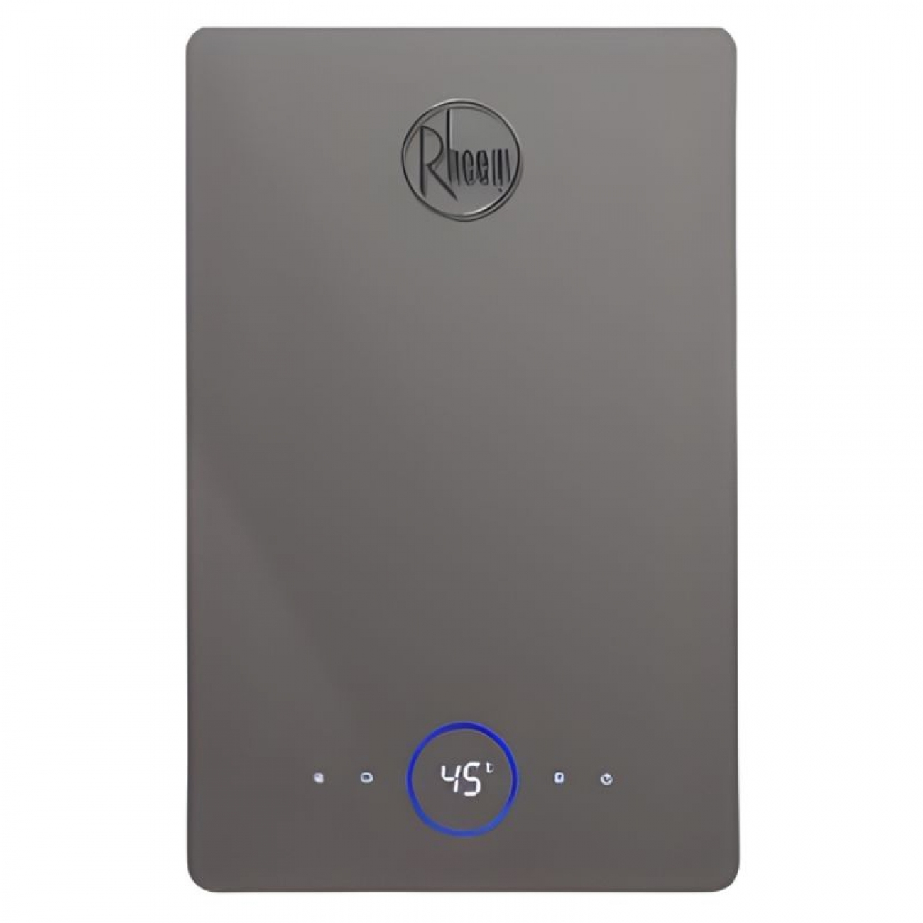 Imagen Calef&oacute;n A Gas Natural Tb Rheem R7 14lts Tiro Forzado Gris