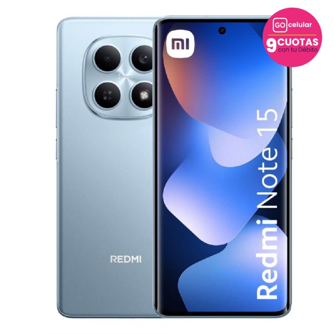 Imagen Celular Xiaomi Redmi Note 15 6&period;77" 8GB 256GB Blue