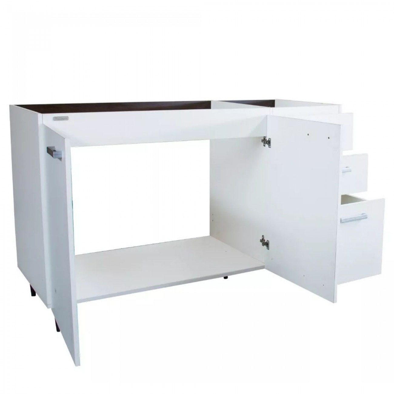 Imagen Bajo Mesada Platinum 3006 1.40 Mts Blanco