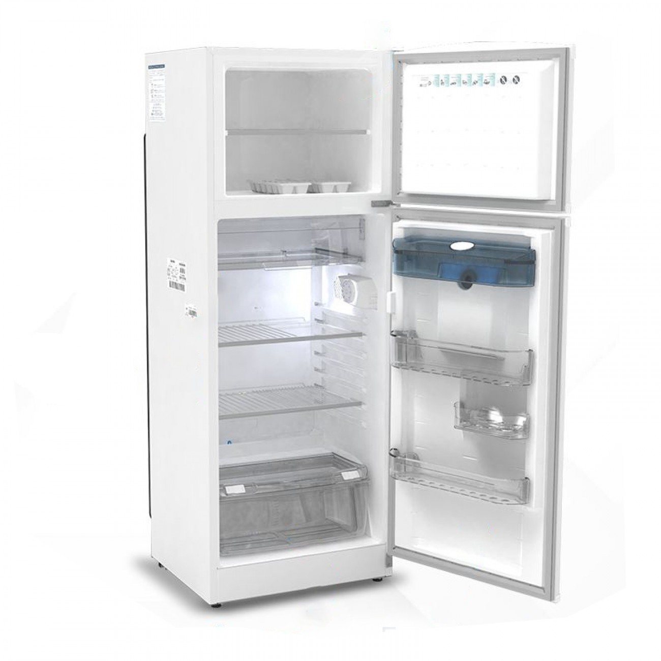 Imagen Heladera Con Freezer Bambi 2f1600bda 329 L Gris Dispenser