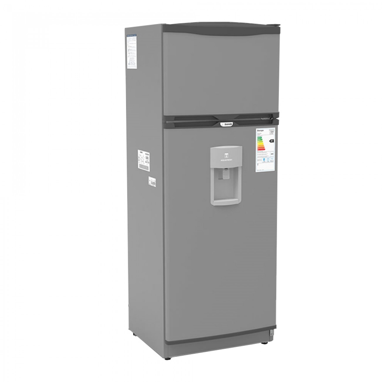 Imagen Heladera Con Freezer Bambi 2f1600bda 329 L Gris Dispenser