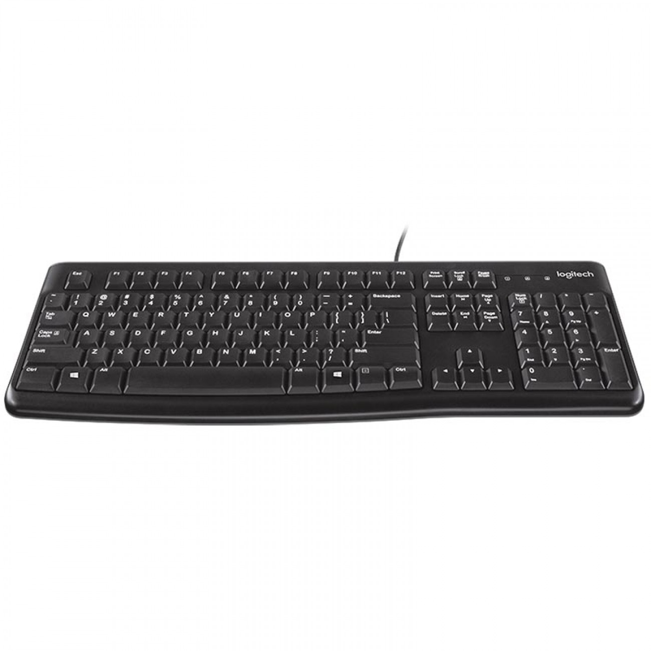 Imagen Combo Teclado Usb + Mouse óptico Logitech Mk120