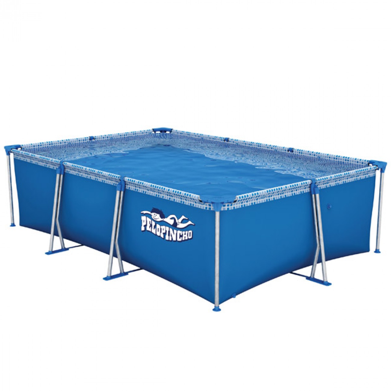 Imagen Pileta De Lona Pelopincho 1055 4500 L 3 X 2 X 0,75 Mts