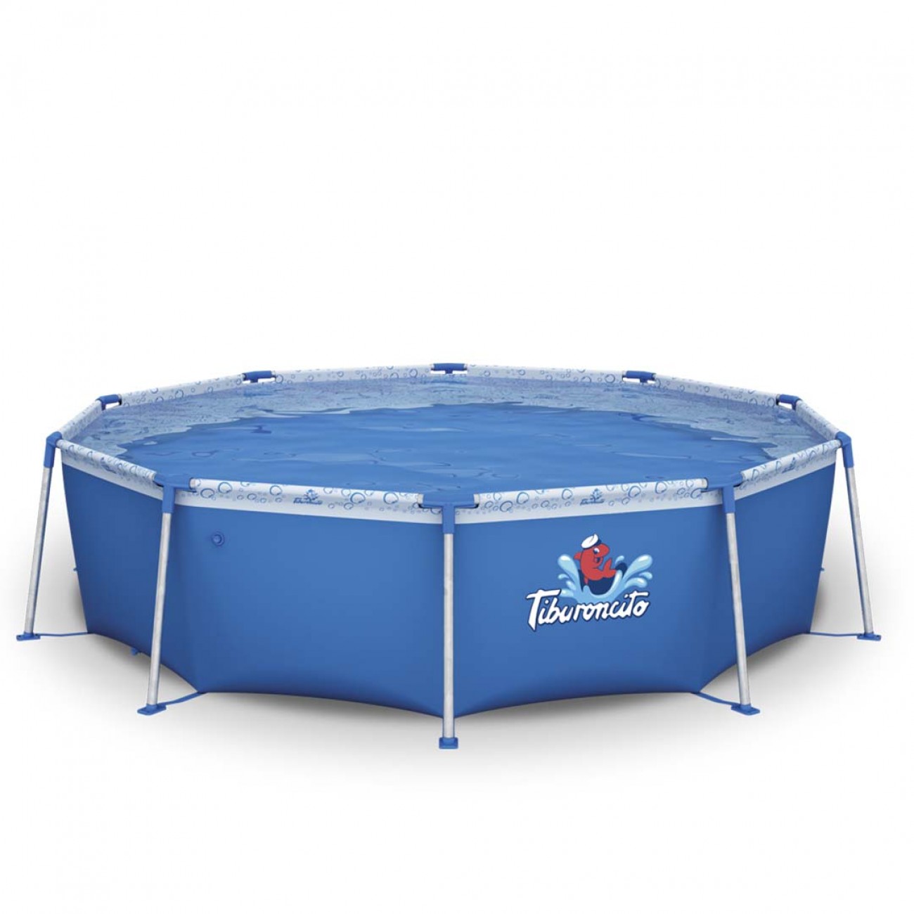 Imagen Pileta Tiburoncito De Lona Nº 8 3,05 X 0,65 Mts 4500 Lts