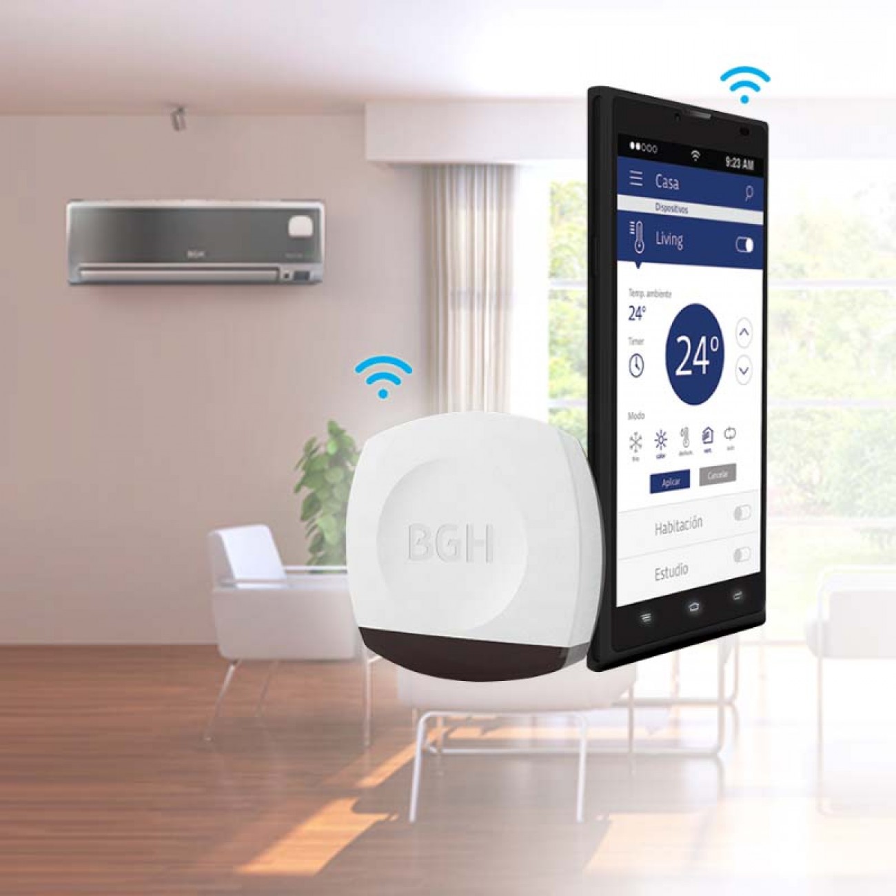 Imagen Convertidor De Aire En Smart Kit Smart Control Bgh